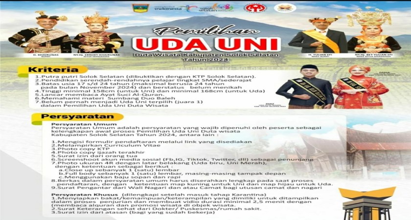 Kegiatan Pemilihan Uda Uni 2024